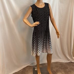 Pull on polka dot dress